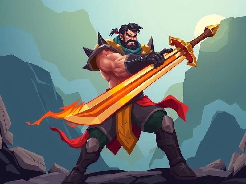 Fierce Sword Hero Game Banner